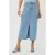 EsQualo Skirt Cargo Midi Jeans Blue