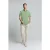 No Excess Shirt Short Sleeve Slub Jersey Stretch Green