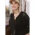 Street One Studio Dames Vest met ronde hals en ritssluiting in Zwart