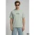 JJ REBEL relaxed T-shirt met backprint lichtgroen