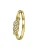 Lucardi Ring ‘Klassisch’  goud / transparant