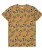 Dstrezzed T-shirt Print Bloemen Bronze   S