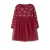 NAME IT MINI midi jurk donkerrood