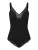 Erlich Textil Body ‘Eleonora’  zwart