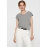 pieces T-shirt PC BILLO met glinsterstrepen