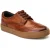 Base London Clapton Leren Herenbrandschoenen In Verbrande Tan Kleur