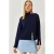 Ontspannen Pas Turtleneck Trui met Splits