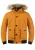 !Solid Winterjas ‘Frio’  beige / oranje / zwart