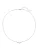 Hey Happiness Ketting ‘Lumi Line’  zilver