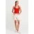 Dames Katoenen Denim Shorts Met Trekkoord Taille