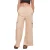 Hoog getailleerde cargo broek met wijde pijpen dames Urban Classics Terry