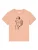Watapparel Shirt ‘Self Love’  abrikoos / rood / zwart