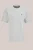 WE Fashion – Heren regular fit T-shirt met embroidery – Regular fit – Lichtgrijs – Katoen –