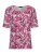 Goldner Shirt  lila / magenta / zwart / wit