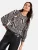 Friends Like These Blouse  zwart / wit