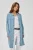 My Essential Wardrobe Jurk ‘MWNelly OS’  blauw denim