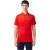 Lacoste Heren Krokodillen Poloshirt (Roodbruin/Navy)