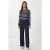 Gestrikte Rechte Pantalon