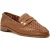 Dune Glimmered Leren Damesslippers In Tan.
