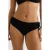 BEACHWAVE bikinibroekje met lurex en textuur zwart