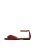 Kazar Sandalen met riem  bordeaux