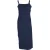 Reformation Delphinia stretchdenim midi-jurk in marineblauw katoen