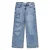 Abercrombie & Fitch low waist baggy jeans met hartjes medium blue denim