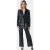 Colourful Rebel Phips Sequins Straight Pants Silver Grey
