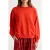 TRENDYOLMİLLA Dames Rood Effen Lang, Oversized Sweatshirts