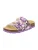SUPERFIT Sandalen  spar / oudroze / zwart / wit