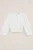 WE Fashion – Meisjes cropped top met structuur – Regular fit – Wit –