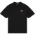 Malelions Men Oversized Split T-Shirt | Black/Red