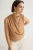TRENDYOLMİLLA Dames Bruin Effen Mouwloos Regular fit Blouses