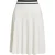 Elegante A-lijn rok met contrasterende tailleband