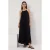 Dames maxi-jurk met rechte pasvorm, casual/dagelijks en ontspannen model