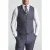 Reiss Hiked Waistcoat Blue