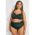Zizzi high waist bikinibroekje TILDE donkergroen