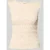 Jake*s Casual Top met smokdetail en ronde hals