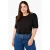 Zizzi top Plus Size – zwart
