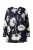 Ulla Popken Blouse  zwart / wit