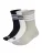 ADIDAS PERFORMANCE Sportsokken ‘ESS’  greige / zwart / wit
