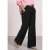 Broek met High Waist en Straight Leg pijpen in casual pasvorm
