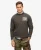 Superdry Mannen Athletic Essentials Sweatshirt met Ronde Hals Donkergrijs