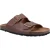 Hush Puppies Nash Slider Leren Heren Bruine Sandalen