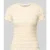 Jake*s Casual T-shirt met smokelementen en geschulpte zoom