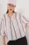 Gestreepte V-hals Blouse