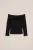 WE Fashion – Meisjes top – Zwart – Katoen –