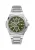 Gc Analoog horloge  olijfgroen / zilver