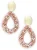 LOTT. gioielli Oorbellen Dames Drop L, Materiaal: Stainless steel, Kleur: Goudkleurig