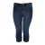 YOEK high waist skinny capri jeans dark denim